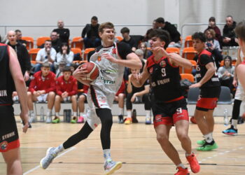 13.12.2025. Kielce. II liga koszykówki. Mecz UJK Kielce - MKKS Rybnik / Fot. UJK Kielce