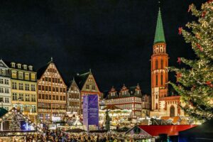 Muzyczne podróże przez świat. Jarmarki bożonarodzeniowe na świecie - Radio Kielce Frankfurt nad Menem. Fot. Wikipedia