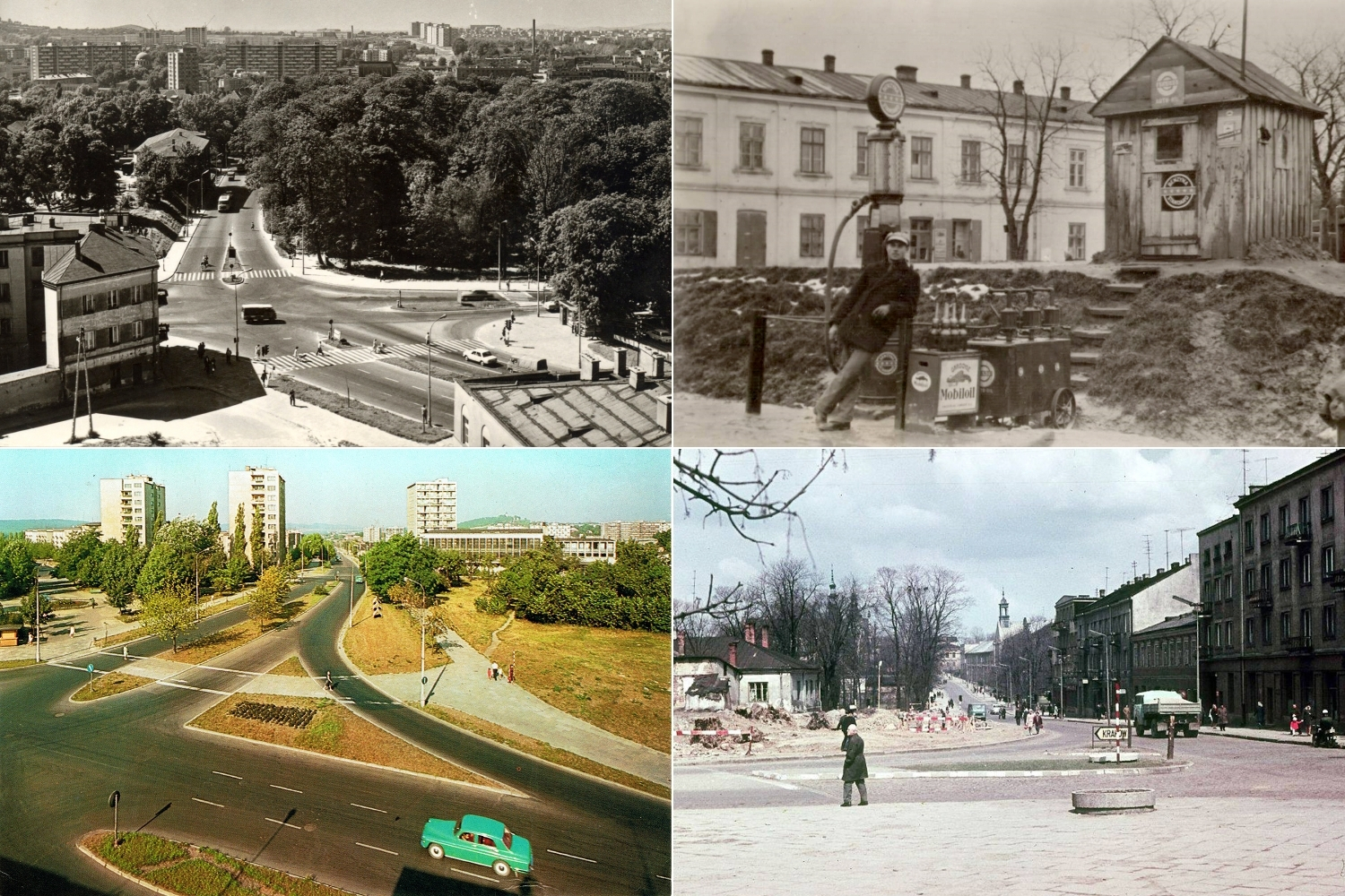 Historia kieleckich ulic. Krakowska Rogatka