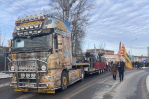 W Skarżysku orszak poprzedzał tir - Radio Kielce W Skarżysku orszak poprzedzał tir - Radio Kielce