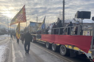 W Skarżysku orszak poprzedzał tir - Radio Kielce W Skarżysku orszak poprzedzał tir