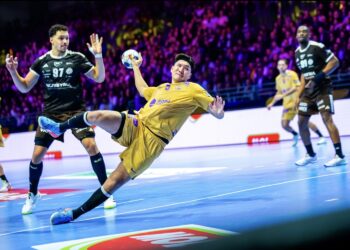 04.12.2025. Nantes. Mecz Ligi Mistrzów piłkarzy ręcznych HBC Nantes - Industria Kielce / Fot. HBC Nantes - X