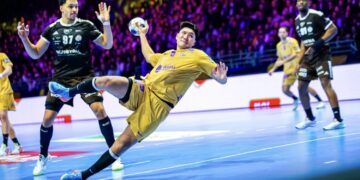 04.12.2025. Nantes. Mecz Ligi Mistrzów piłkarzy ręcznych HBC Nantes - Industria Kielce / Fot. HBC Nantes - X