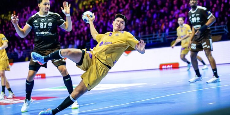04.12.2025. Nantes. Mecz Ligi Mistrzów piłkarzy ręcznych HBC Nantes - Industria Kielce / Fot. HBC Nantes - X