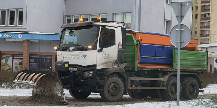 Na kieleckich ulicach trwa Akcja Zima