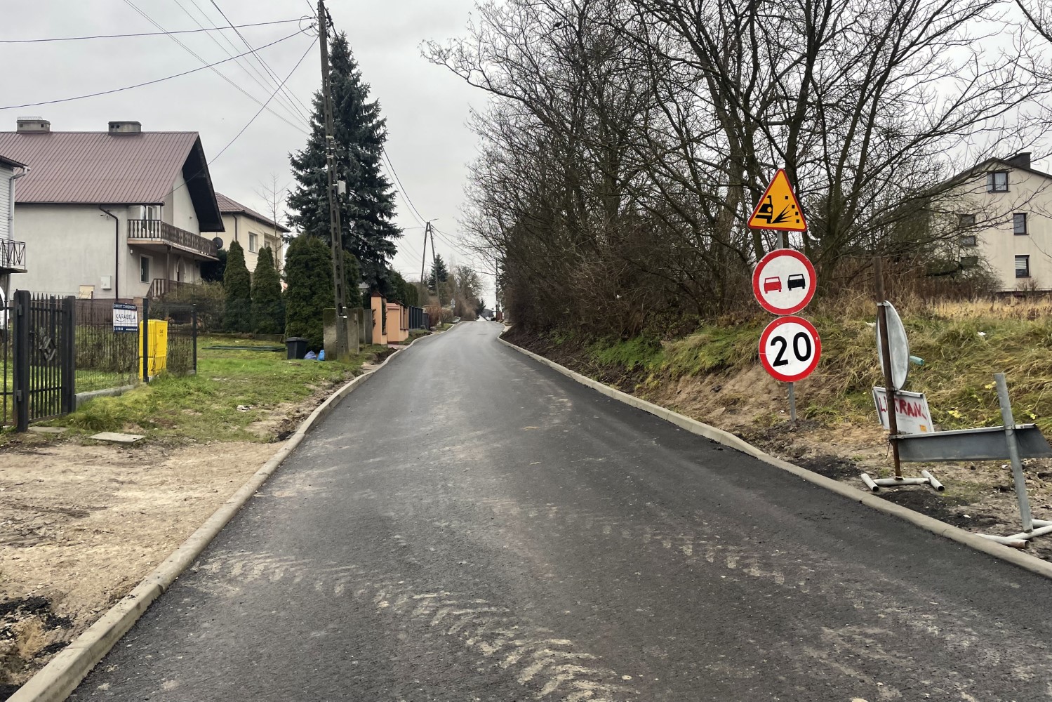 Zalane drogi zostały wyremontowane