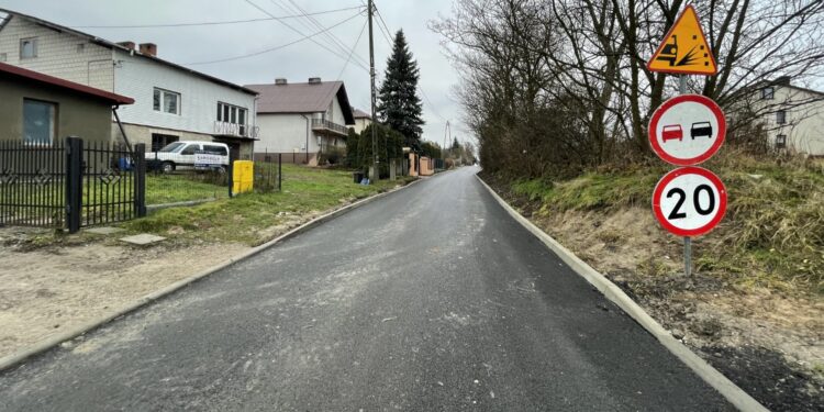 Zalane drogi zostały wyremontowane