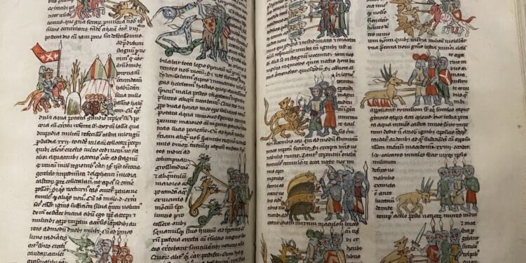 Dziwne stwory z rogami i dwugłowe węże. Co jeszcze zawiera manuskrypt? - Radio Kielce Dziwne stwory z rogami i dwugłowe węże. Co jeszcze zawiera manuskrypt?