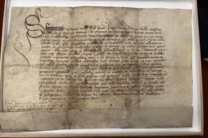 Dziwne stwory z rogami i dwugłowe węże. Co jeszcze zawiera manuskrypt? - Radio Kielce „Pantheon Sandomierski” autorstwa Gotfryda z Viterbo / Fot. Grażyna Szlęzak-Wójcik - Radio Kielce