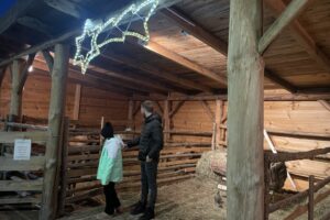 Żywa szopka w Sandomierzu / Fot. Grażyna Szlęzak-Wójcik - Radio Kielce