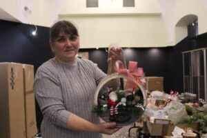 Elżbieta Wróbel z Muzeum Regionalnego w Pińczowie / Fot. Marta Gajda-Kruk - Radio Kielce