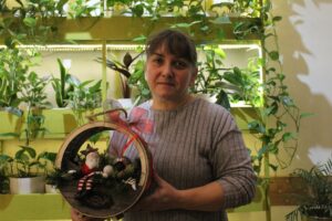 Elżbieta Wróbel z Muzeum Regionalnego w Pińczowie / Fot. Marta Gajda-Kruk - Radio Kielce