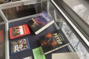 Henryk Sienkiewicz jako noblista - Radio Kielce 16.12.2025. Kielce. Wojewódzka Biblioteka Publiczna. Wystawa „Byłem, Nobla zabrałem, wróciłem” / Fot. Dorota Klusek - Radio Kielce