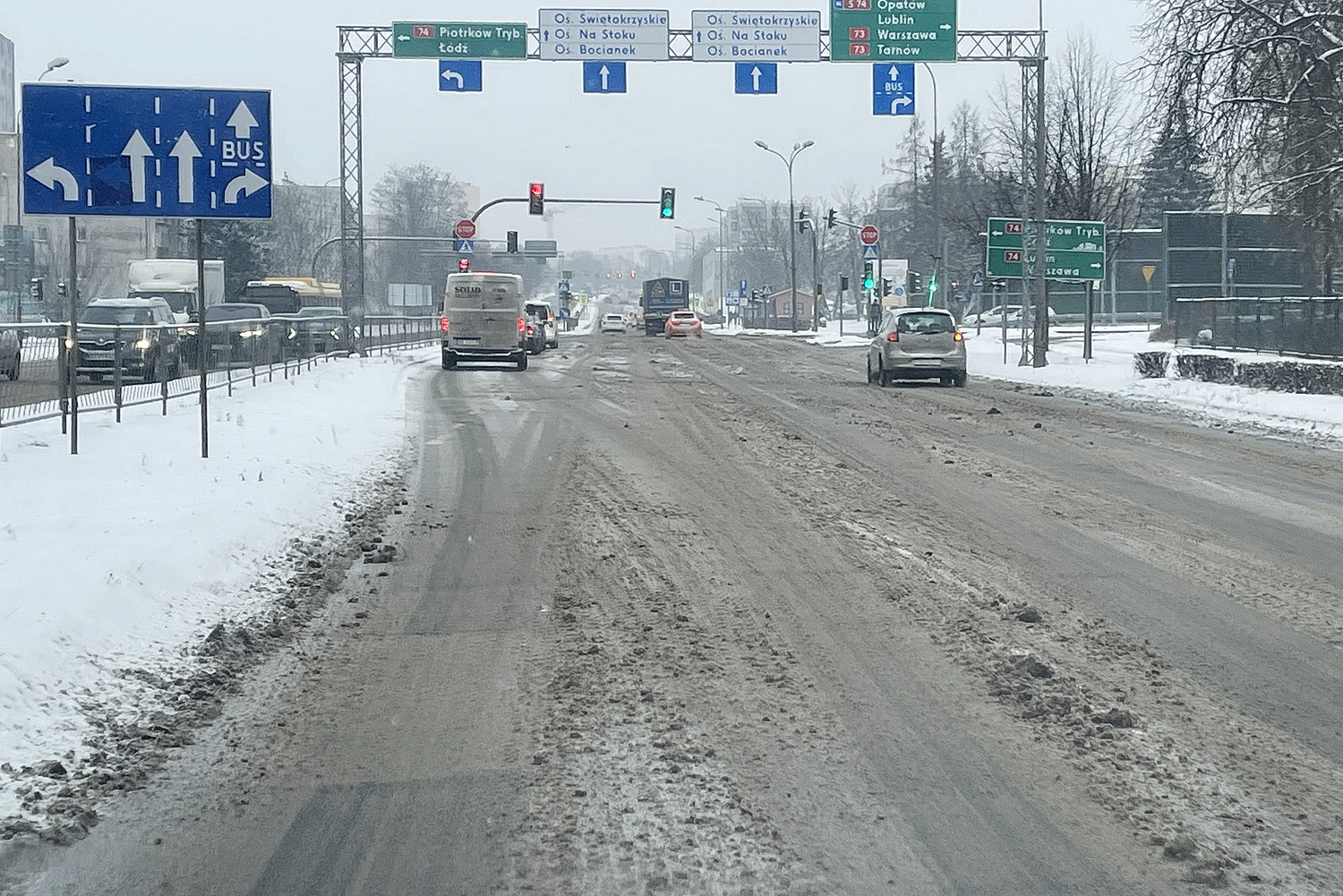 Śnieg i mróz. W Kielcach i regionie trwa „Akcja Zima”