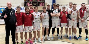 13.12.2025. Kielce. II liga koszykówki. Mecz UJK Kielce - MKKS Rybnik / Fot. UJK Kielce