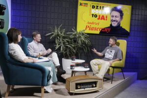 Audycja „Dzień Dobry, to Ja! Rozmowy inne niż wszystkie w Radiu Kielce” – Andrzej Piaseczny / Fot. Jarosław Kubalski - Radio Kielce