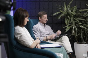 Audycja „Dzień Dobry, to Ja! Rozmowy inne niż wszystkie w Radiu Kielce” – Andrzej Piaseczny / Fot. Jarosław Kubalski - Radio Kielce