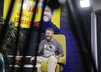 Audycja „Dzień Dobry, to Ja! Rozmowy inne niż wszystkie w Radiu Kielce” – Andrzej Piaseczny / Fot. Jarosław Kubalski - Radio Kielce