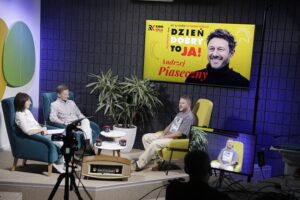 Audycja „Dzień Dobry, to Ja! Rozmowy inne niż wszystkie w Radiu Kielce” – Andrzej Piaseczny / Fot. Jarosław Kubalski - Radio Kielce