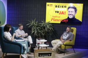 Audycja „Dzień Dobry, to Ja! Rozmowy inne niż wszystkie w Radiu Kielce” – Andrzej Piaseczny / Fot. Jarosław Kubalski - Radio Kielce