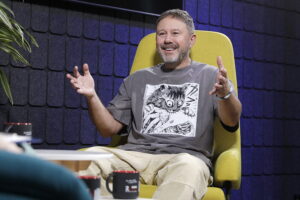 Audycja „Dzień Dobry, to Ja! Rozmowy inne niż wszystkie w Radiu Kielce” – Andrzej Piaseczny / Fot. Jarosław Kubalski - Radio Kielce