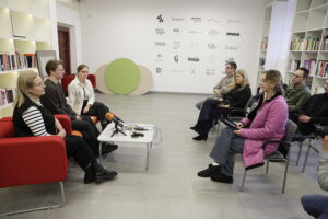 01.12.2025. Kielce. Instytut Dizajnu w Kielcach. Konferencja prasowa / Fot. Jarosław Kubalski - Radio Kielce