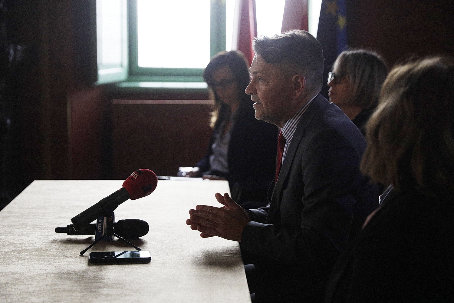 15.12.2025. Kielce. Dawny Pałac Biskupów Krakowskich. Konferencja / Fot. Jarosław Kubalski - Radio Kielce