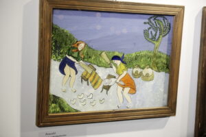 17.12.2025. Kielce. Wernisaż wystawy „Na szkle malowane. Cuda z Podhala” / Fot. Wiktor Taszłow - Radio Kielce