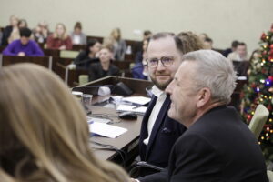 Radni nie przyjęli projektu budżetu Kielc na 2026 rok! - Radio Kielce 18.12.2025. Kielce. Sesja rady miasta / Fot. Jarosław Kubalski - Radio Kielce