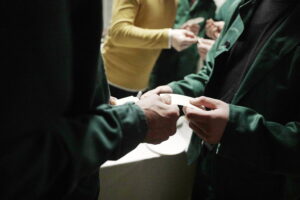 Skazańcy wystawili jasełka i podzielili się opłatkiem - Radio Kielce Skazańcy wystawili jasełka i podzielili się opłatkiem - Radio Kielce