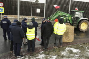 Cedzyna. Protest rolników - Radio Kielce