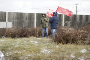 Cedzyna. Protest rolników - Radio Kielce