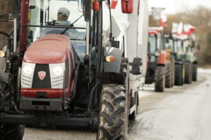 Cedzyna. Protest rolników - Radio Kielce