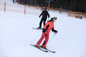 Kielce. Narciarze na stoku Telegraf - Radio Kielce