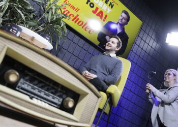„Dzień dobry, to Ja! Rozmowy inne niż wszystkie w Radiu Kielce”. Kamil Pacholec / Fot. Jarosław Kubalski – Radio Kielce