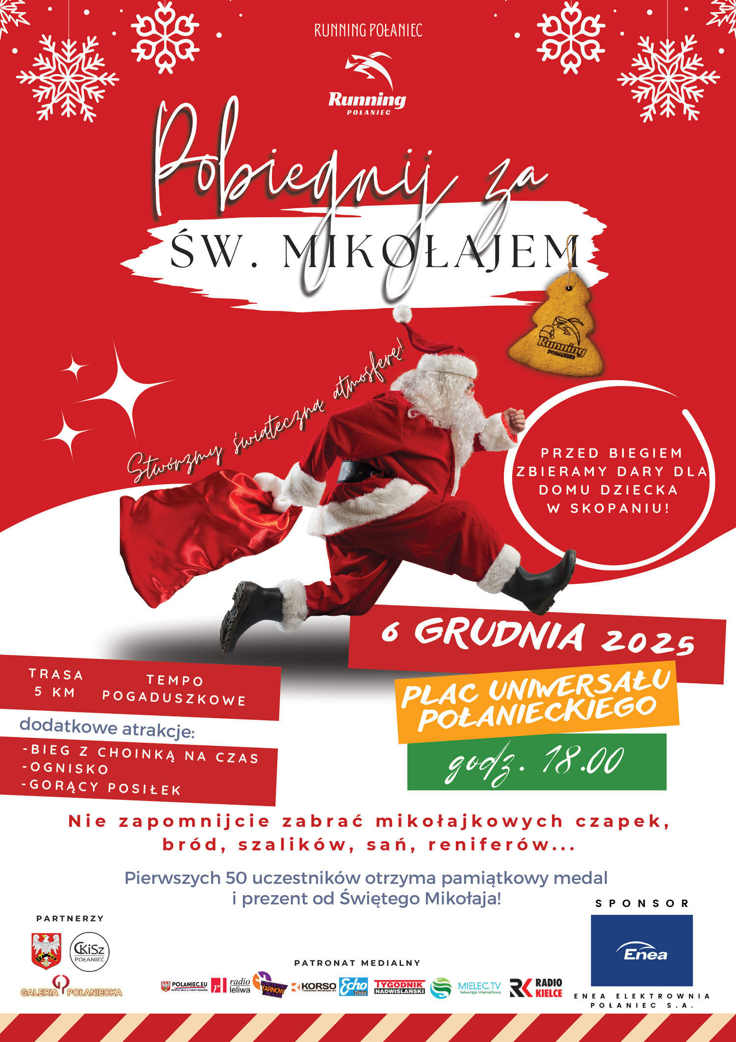 Pobiegnij za Świętym Mikołajem