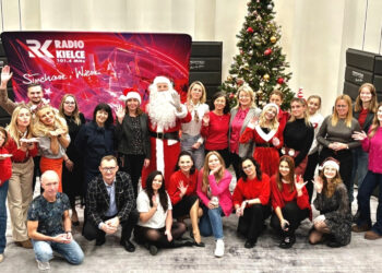 Studio GRAM Radia Kielce. Sesja nagraniowa pastorałki „Świąteczny czas”