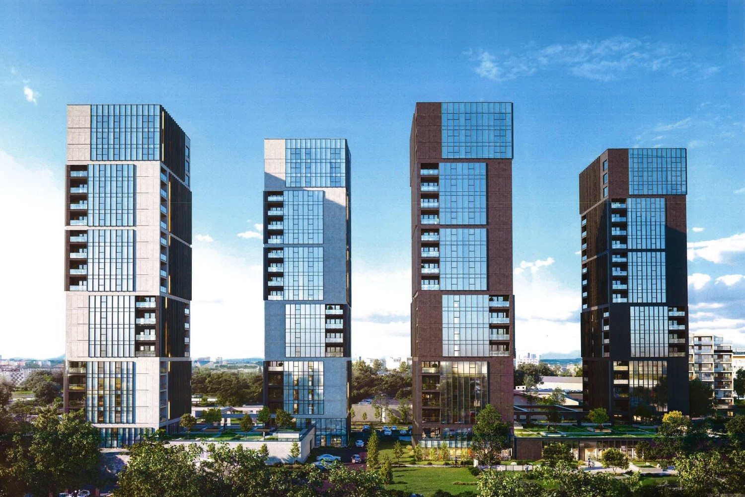 W rejonie ulicy Zbożowej w Kielcach powstaną kolejne wieżowce