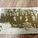 Kielce. Archiwum Państwowe w Kielcach. Zdjęcie z opłatka w „Związku Rezerwistów” z 6 stycznia 1939 roku / Fot. Dorota Klusek - Radio Kielce