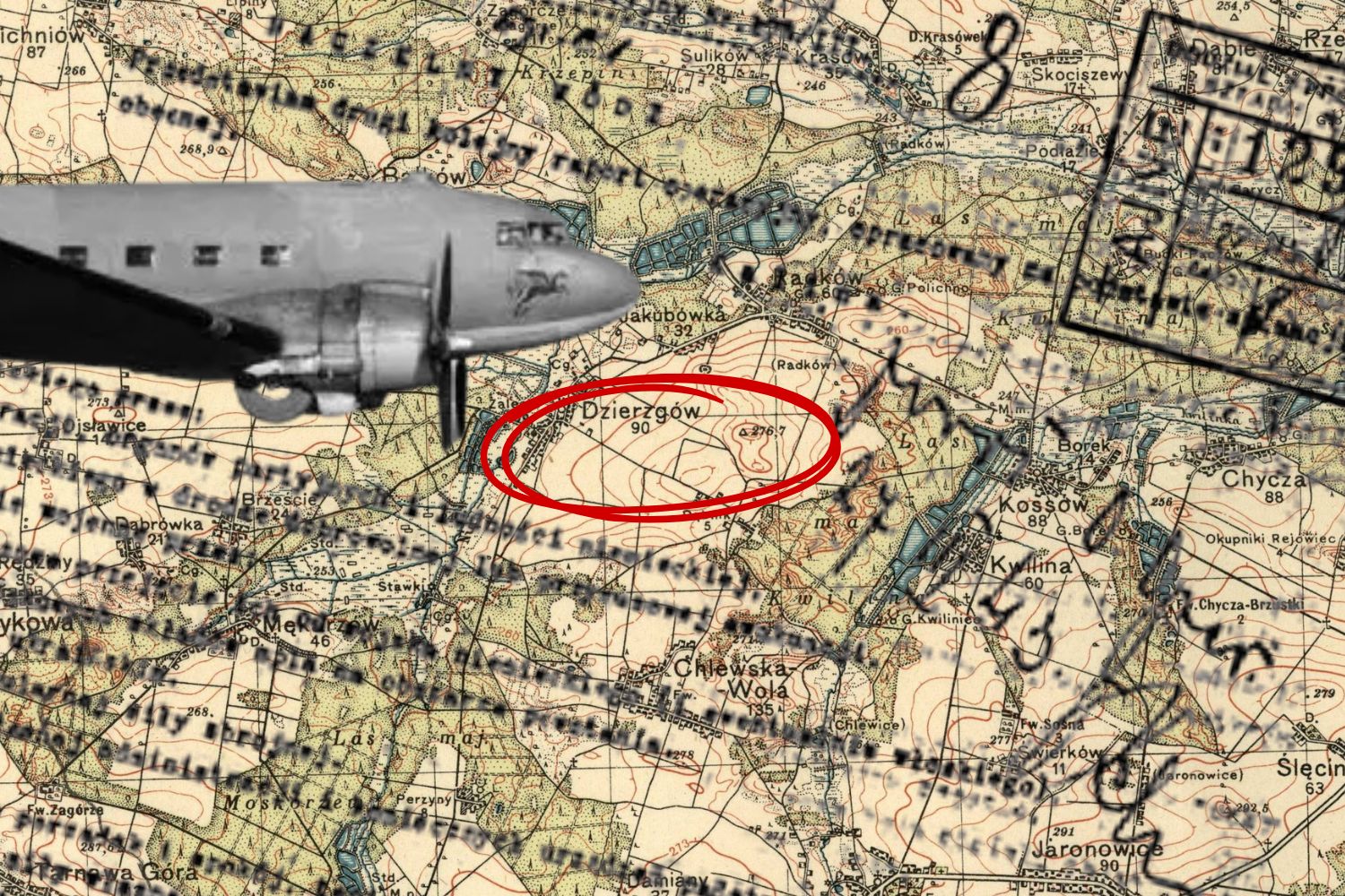 Ostatni lot nad województwo kieleckie