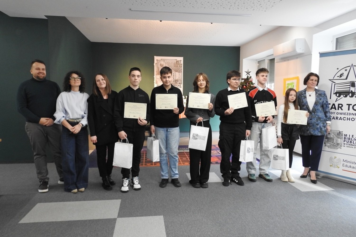 Starachowice. Podsumowanie projektu Star Town, / Fot. MBP Starachowice