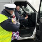 05.12.2025. Bilcza. Akcja policji oraz dzieci ze Szkoły Podstawowej w Bilczy / Fot. Daniel Czwartosz - Radio Kielce