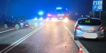 Kierująca nie ustąpiła pierwszeństwa. Są poszkodowani