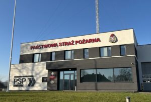 19.12.2025. Końskie. Otwarcie nowej siedziby komendy powiatowej straży pożarnej / Fot. Marcin Marszałek - Radio Kielce