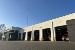 19.12.2025. Końskie. Otwarcie nowej siedziby komendy powiatowej straży pożarnej / Fot. Marcin Marszałek - Radio Kielce