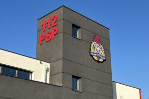 19.12.2025. Końskie. Otwarcie nowej siedziby komendy powiatowej straży pożarnej / Fot. Marcin Marszałek - Radio Kielce