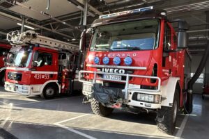 19.12.2025. Końskie. Otwarcie nowej siedziby komendy powiatowej straży pożarnej / Fot. Marcin Marszałek - Radio Kielce