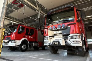 19.12.2025. Końskie. Otwarcie nowej siedziby komendy powiatowej straży pożarnej / Fot. Marcin Marszałek - Radio Kielce