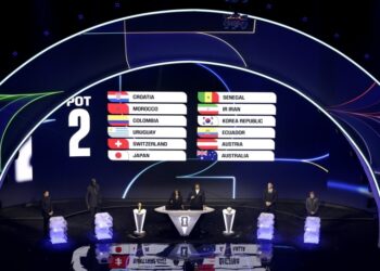 05.12.2025. Losowanie grup Mistrzostw Świata w Piłce Nożnej / Fot. USAEPA/SHAWN THEW Dostawca: PAP/EPA.