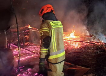 Tragiczny pożar w powiecie opatowskim